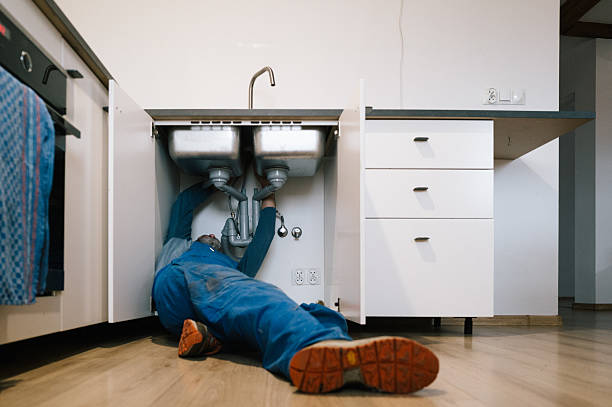 Professional Plumbing technician working in Oregon House, CA